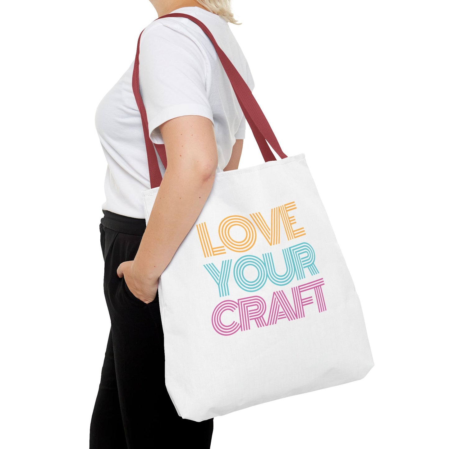 Tote Bag Love Your Craft Design