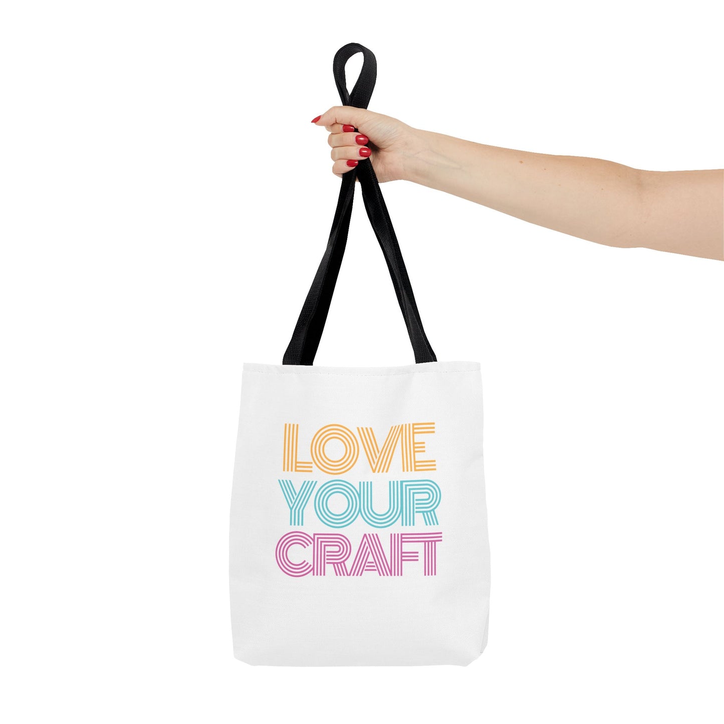 Tote Bag Love Your Craft Design