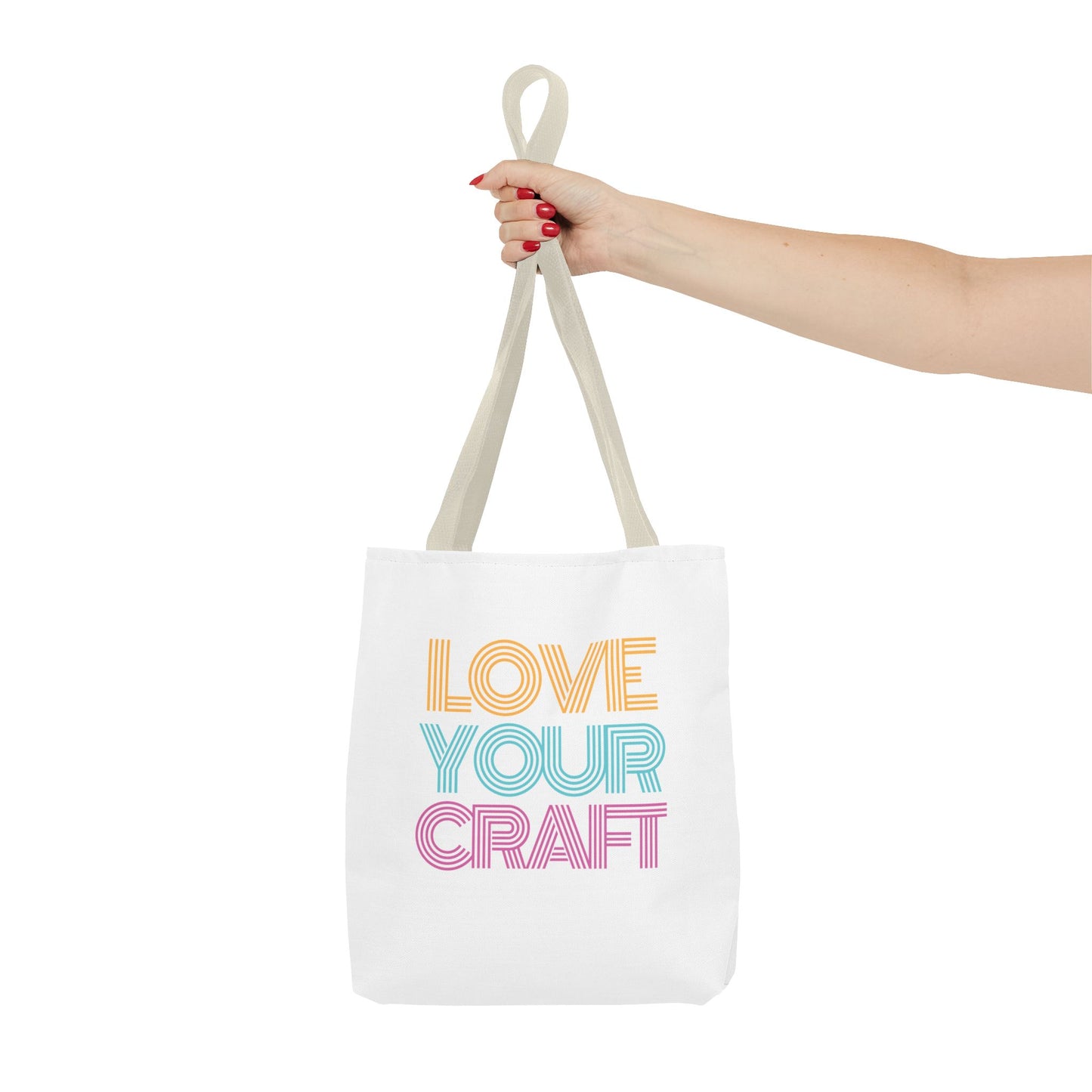 Tote Bag Love Your Craft Design