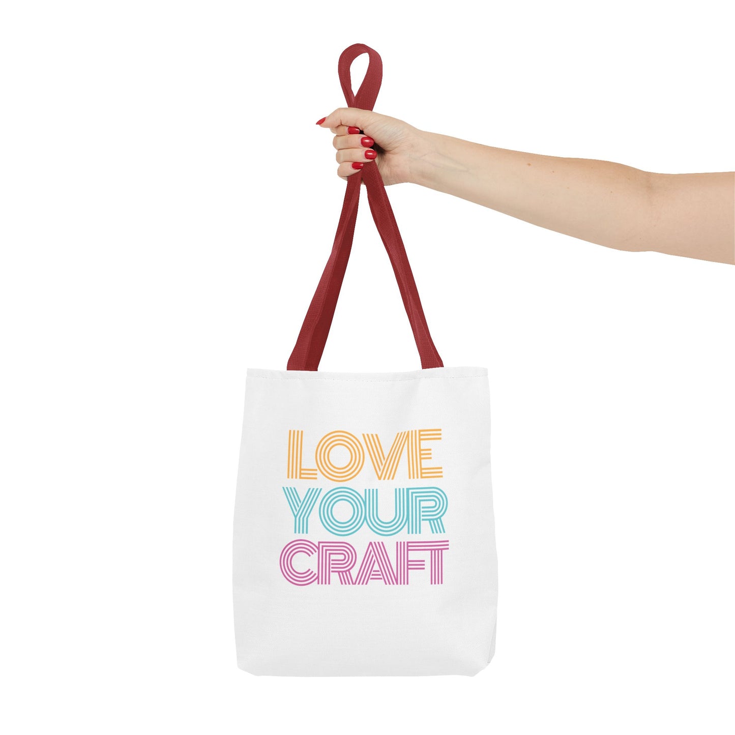 Tote Bag Love Your Craft Design