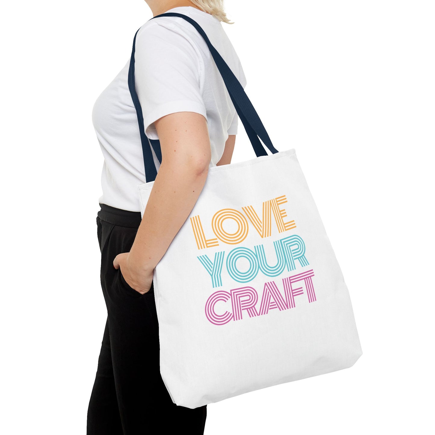 Tote Bag Love Your Craft Design