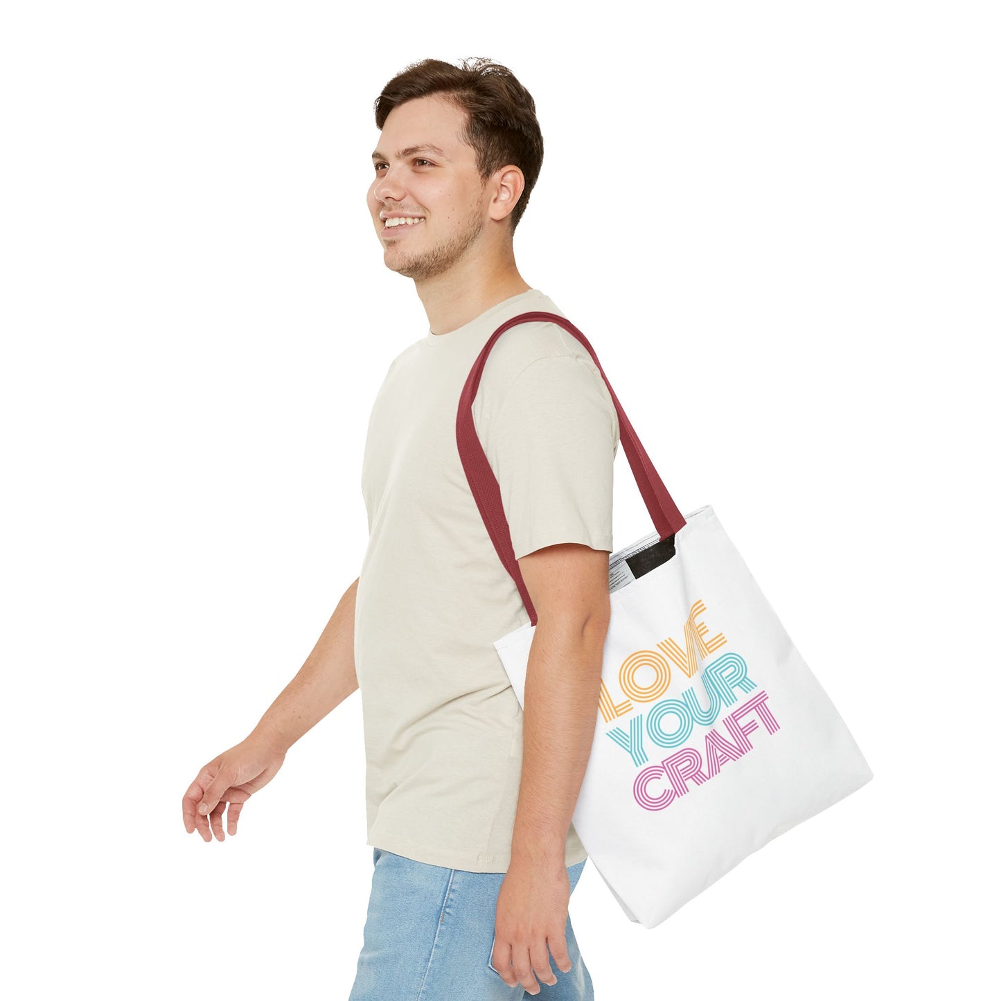 Tote Bag Love Your Craft Design