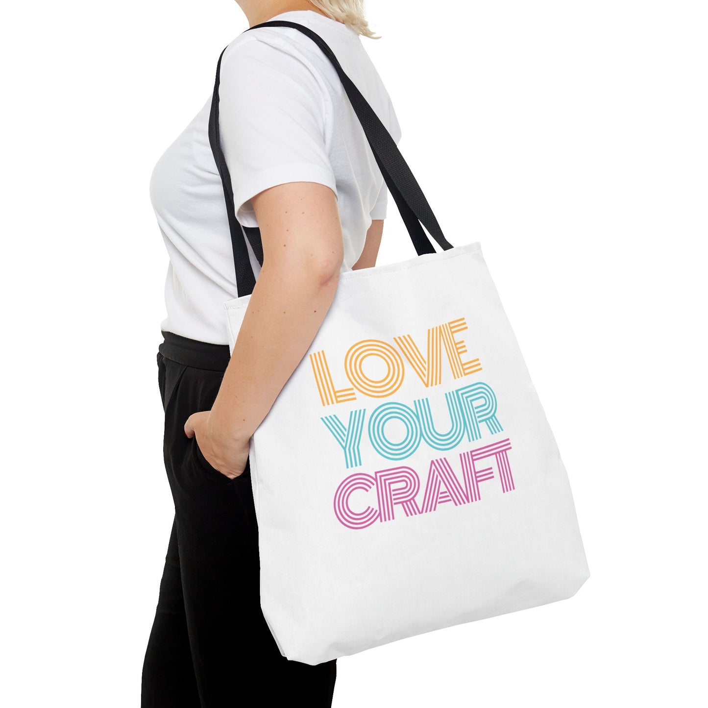 Tote Bag Love Your Craft Design