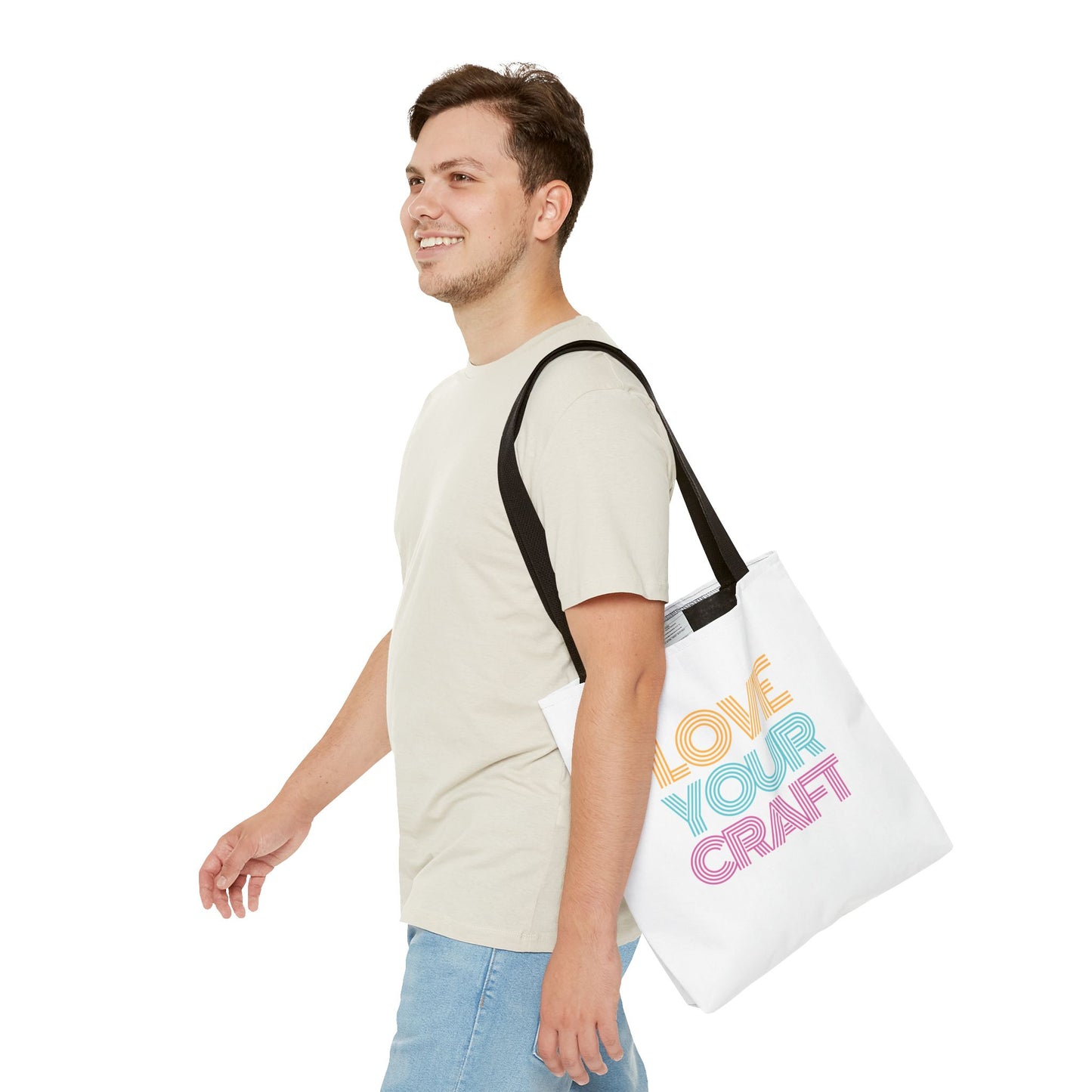 Tote Bag Love Your Craft Design