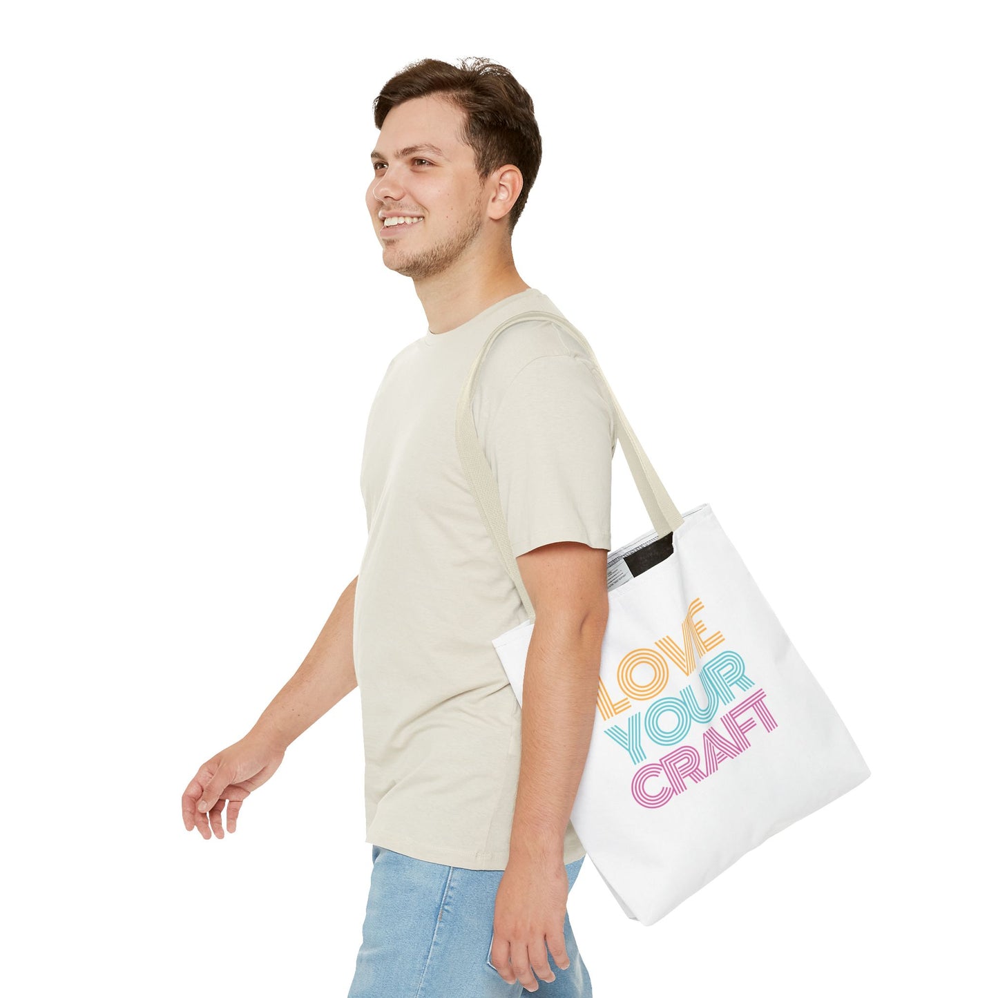 Tote Bag Love Your Craft Design