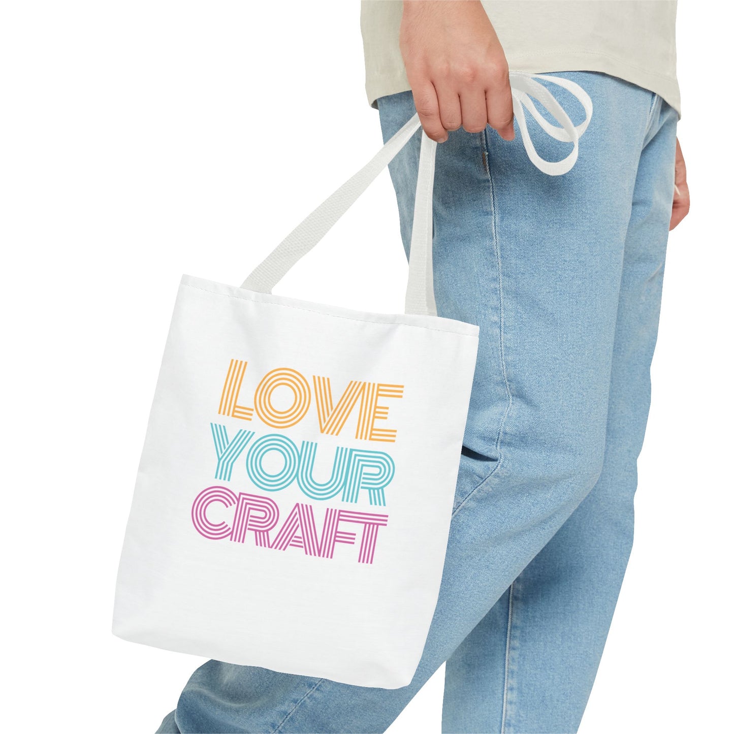 Tote Bag Love Your Craft Design