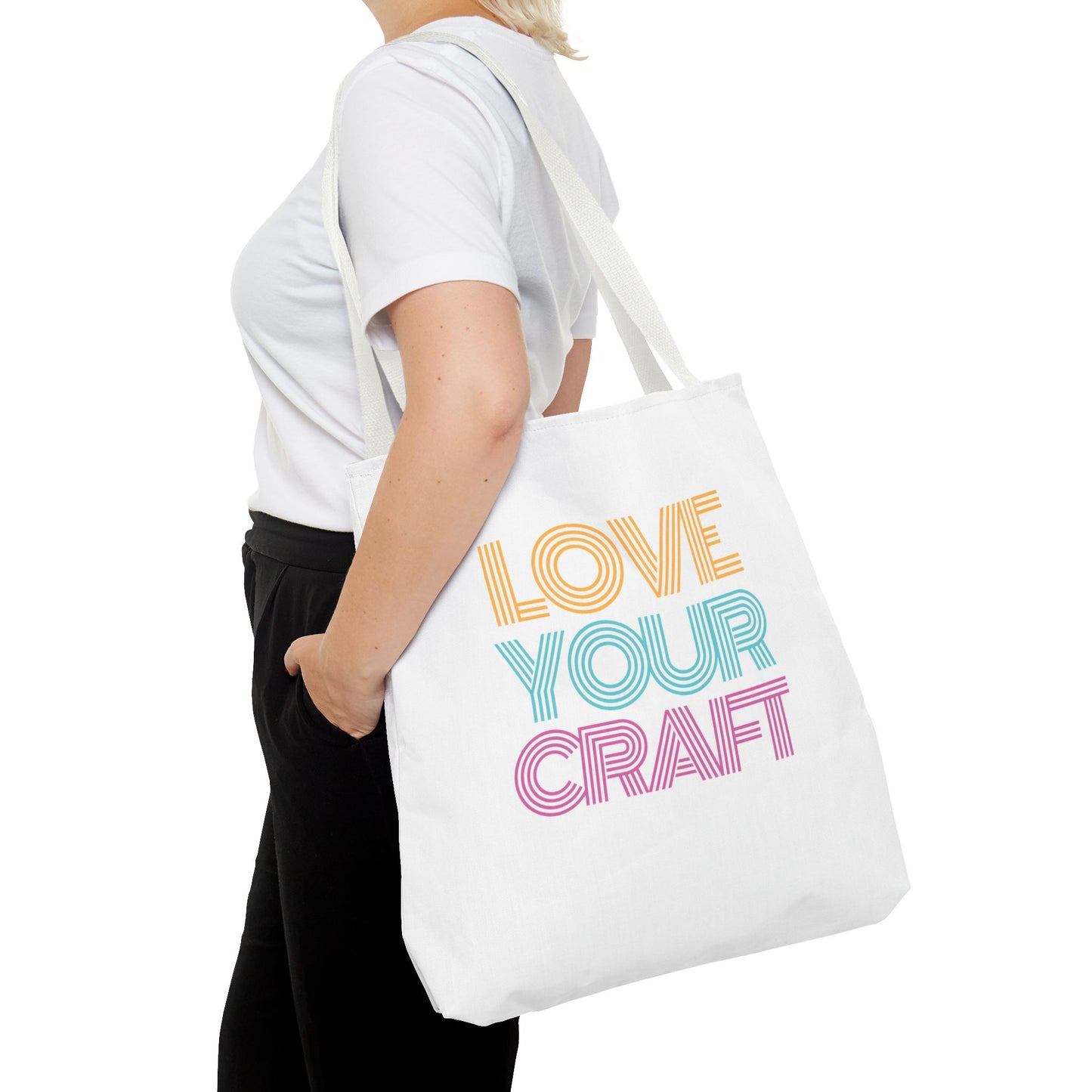 Tote Bag Love Your Craft Design