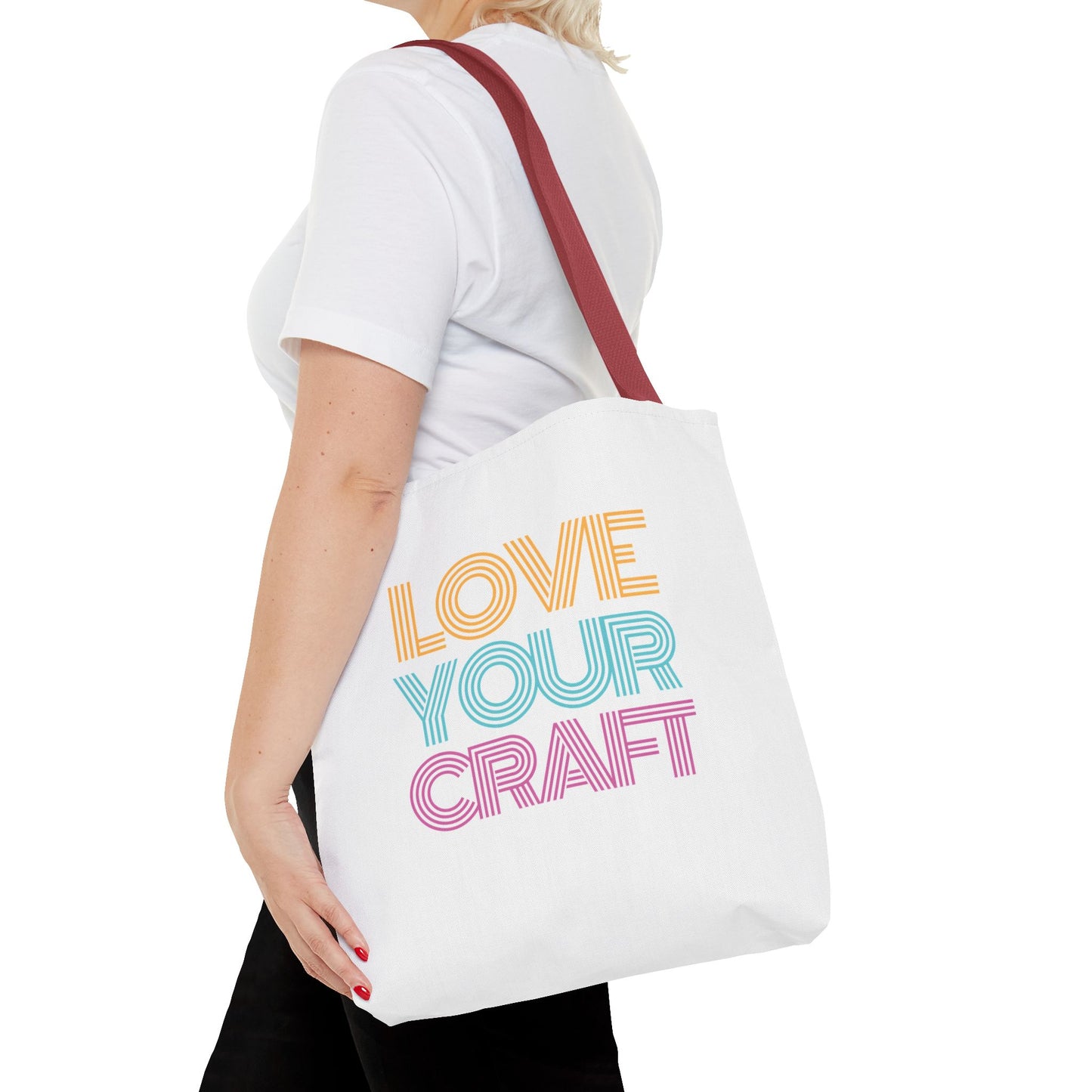 Tote Bag Love Your Craft Design