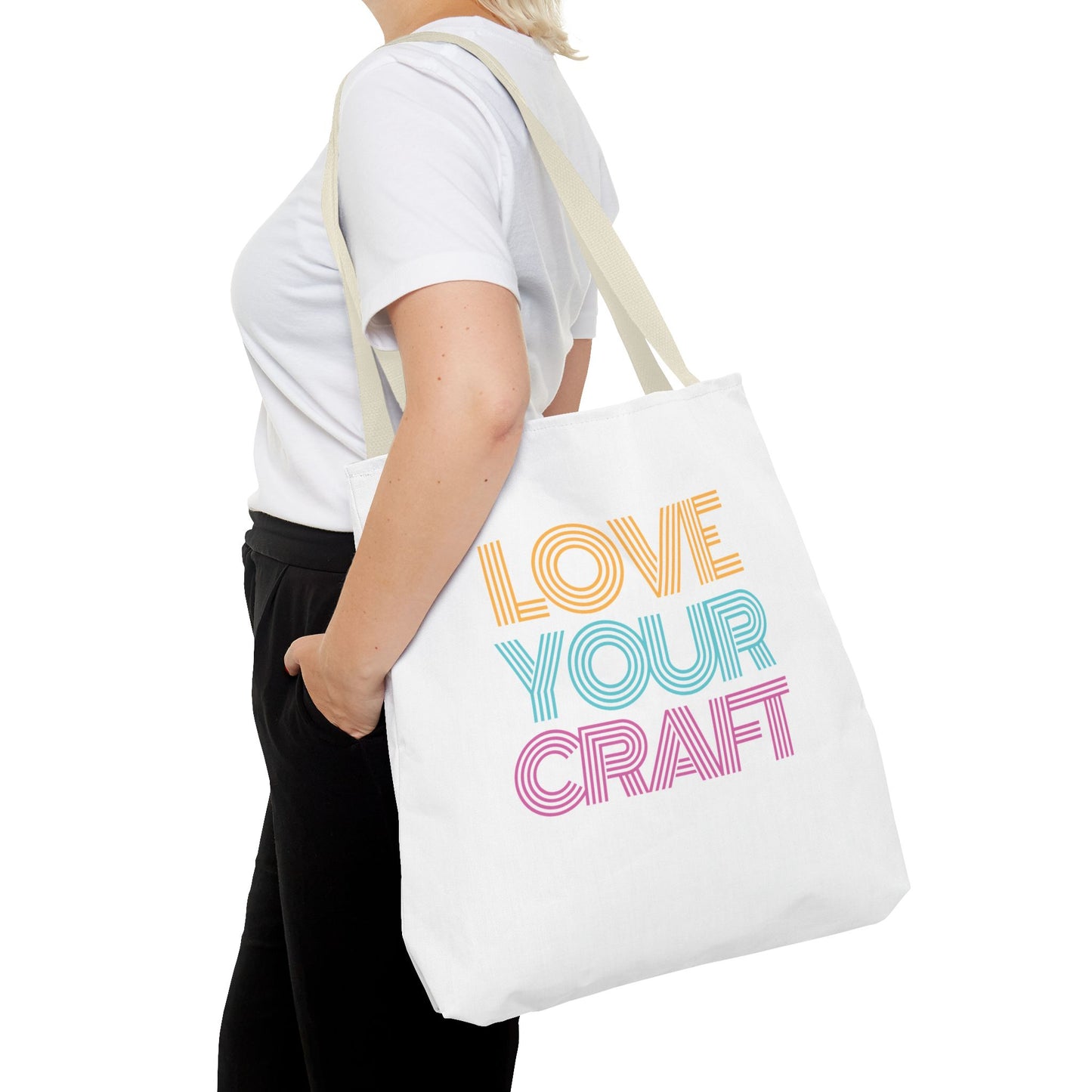 Tote Bag Love Your Craft Design