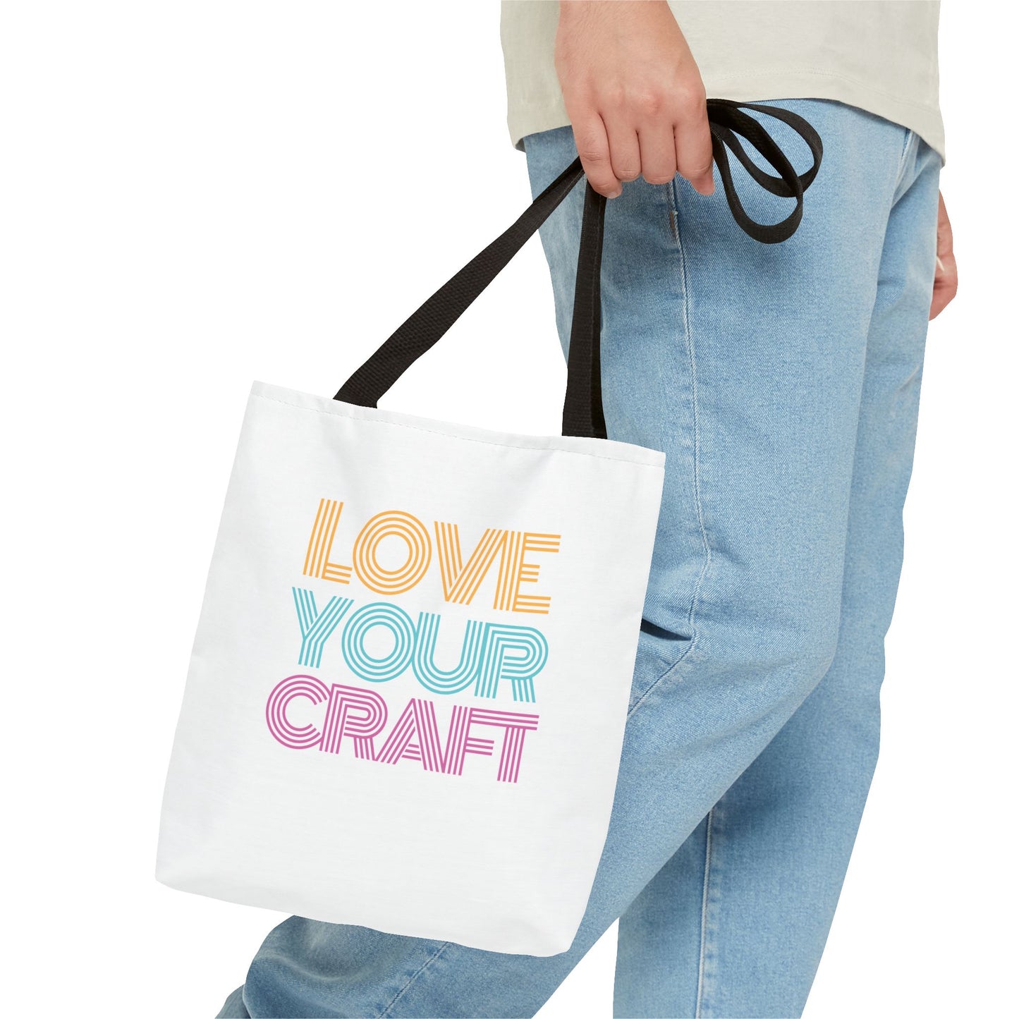 Tote Bag Love Your Craft Design