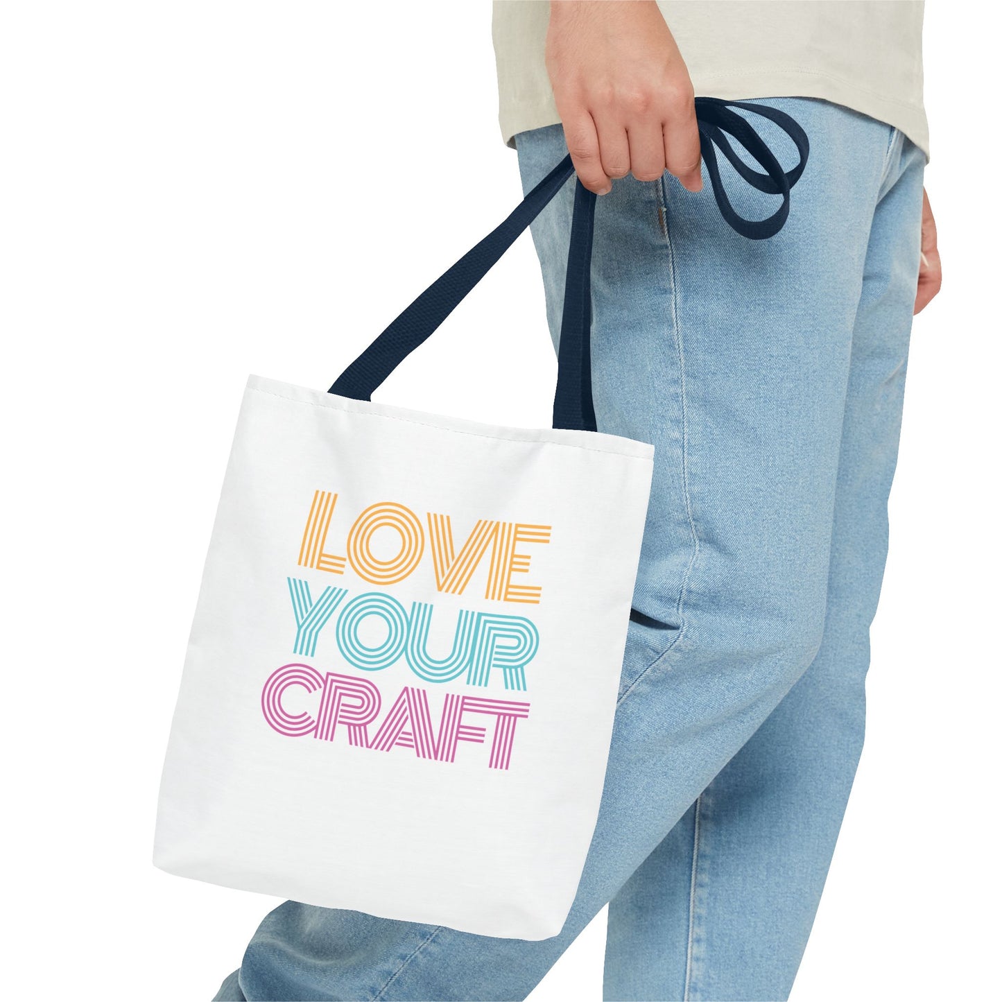 Tote Bag Love Your Craft Design