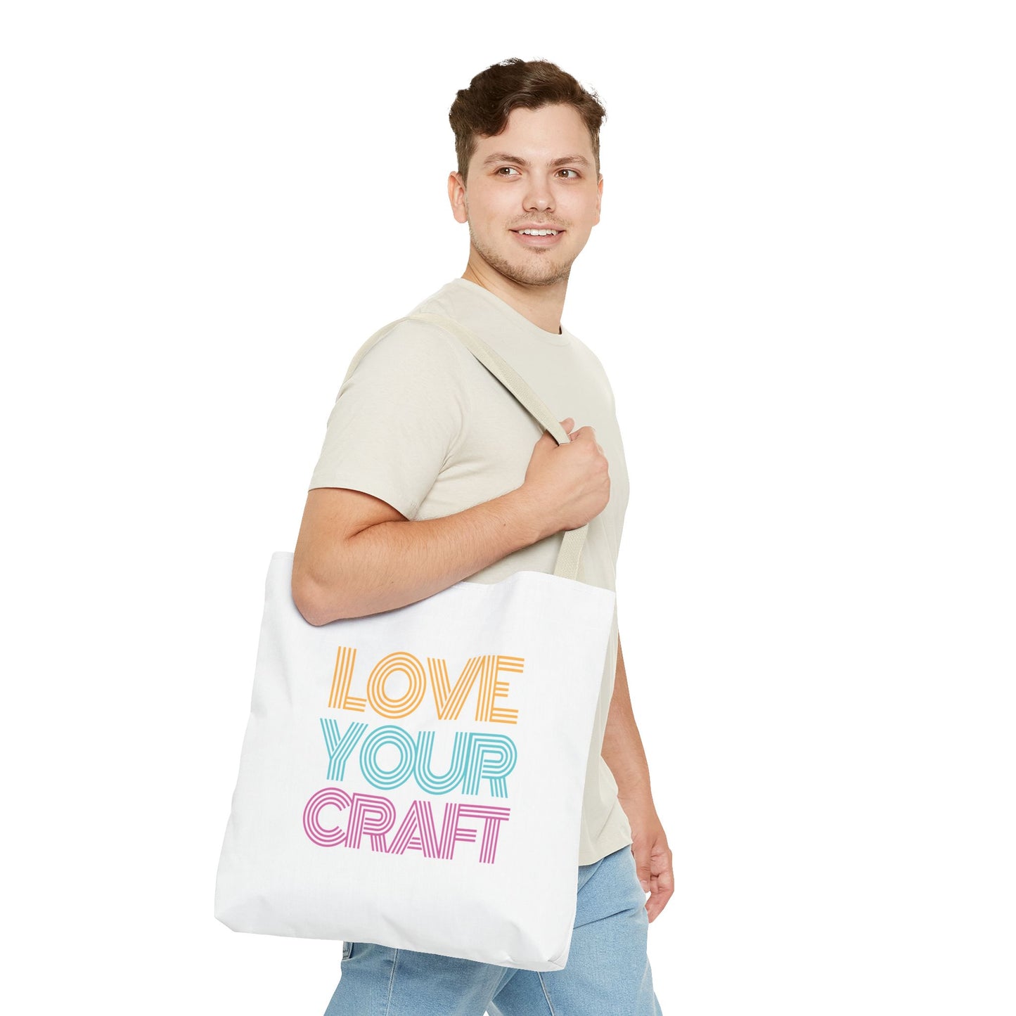 Tote Bag Love Your Craft Design