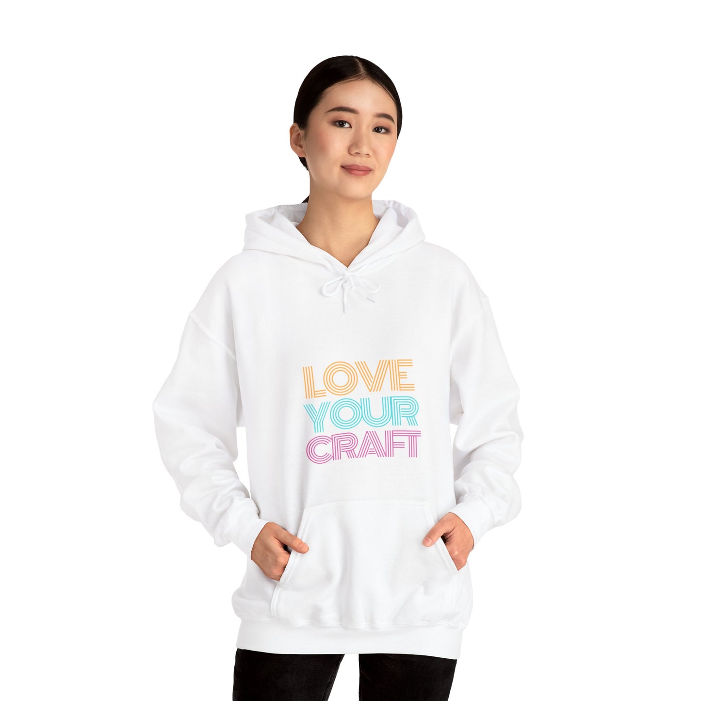 Hooded Sweatshirt - Love Your Craft Design