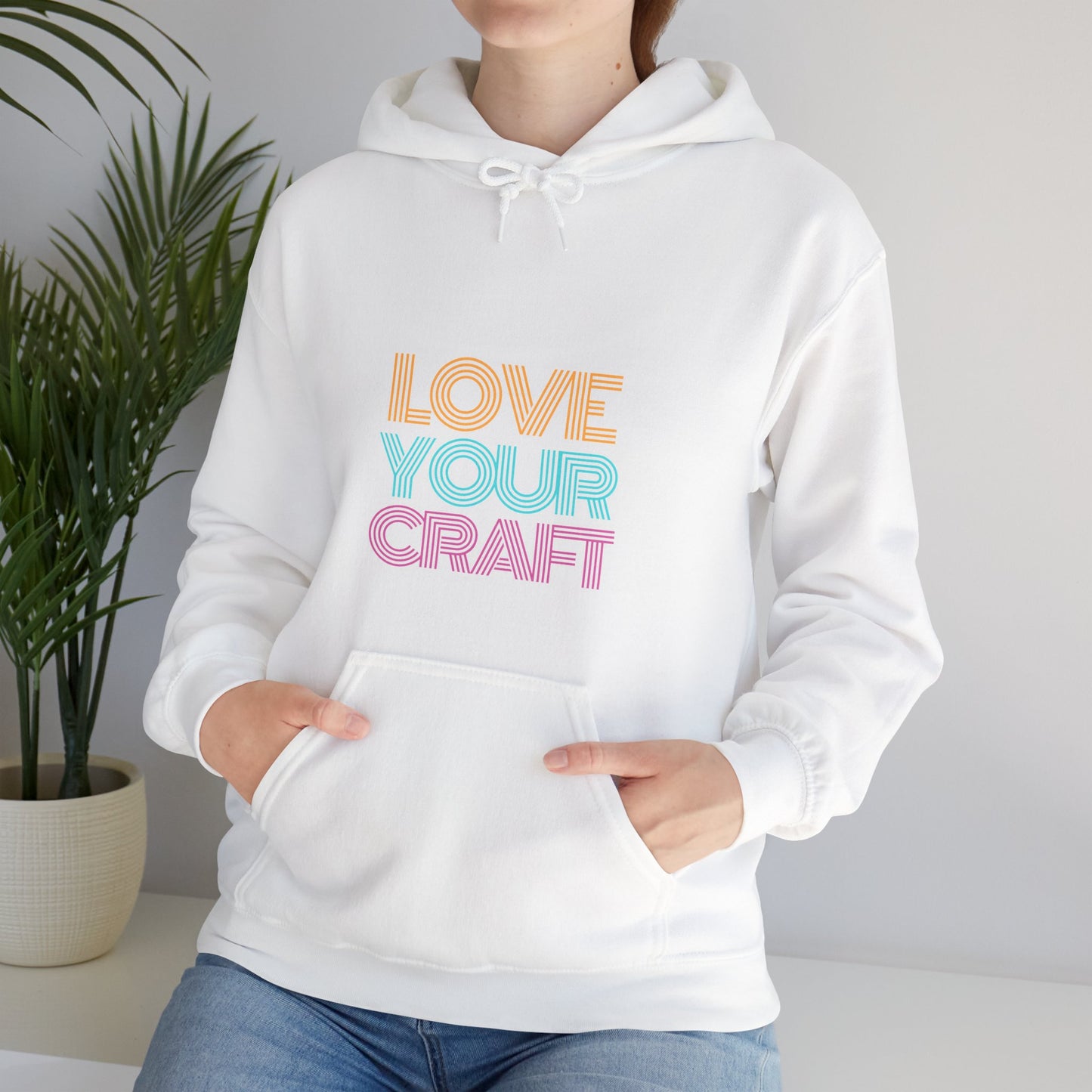 Hooded Sweatshirt - Love Your Craft Design