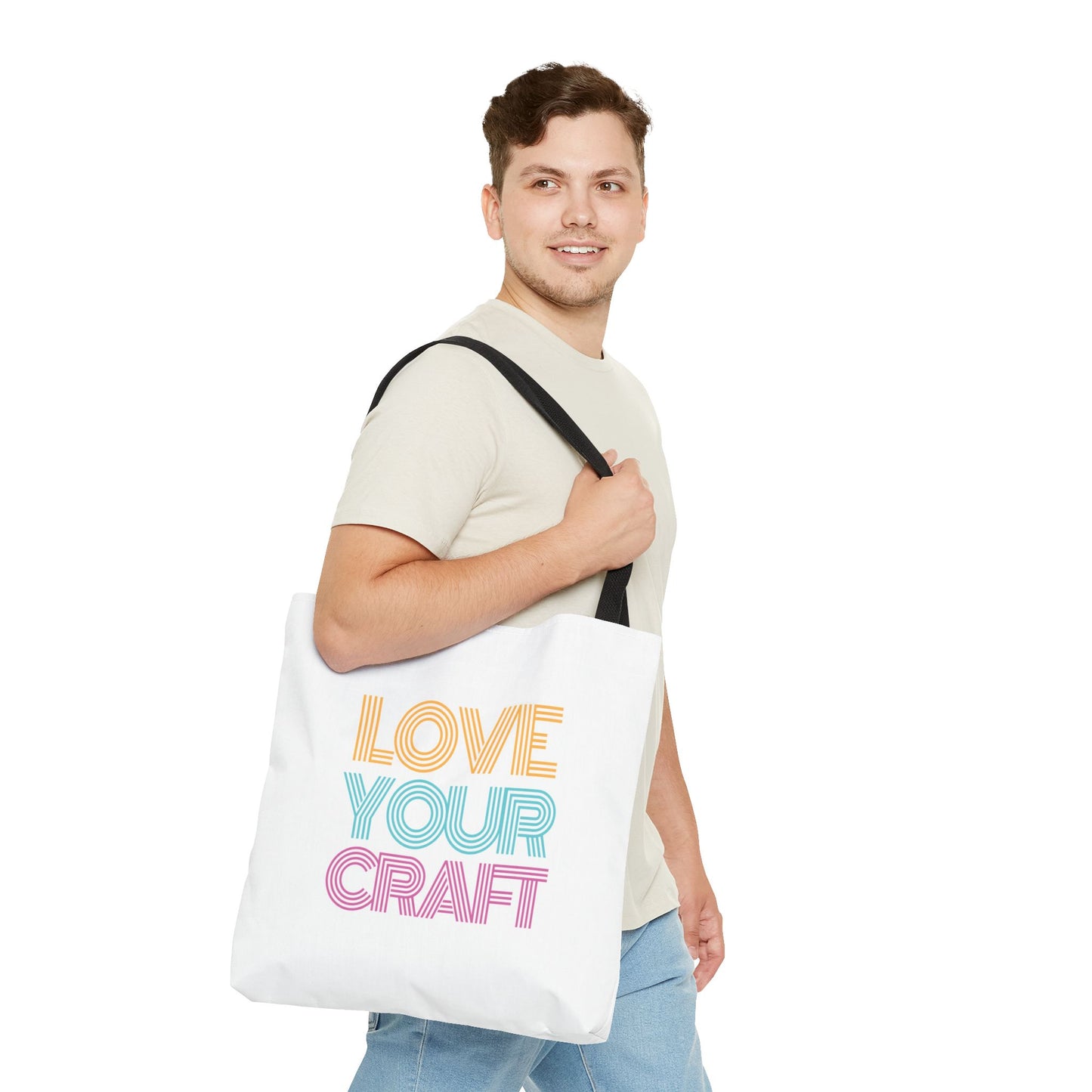 Tote Bag Love Your Craft Design